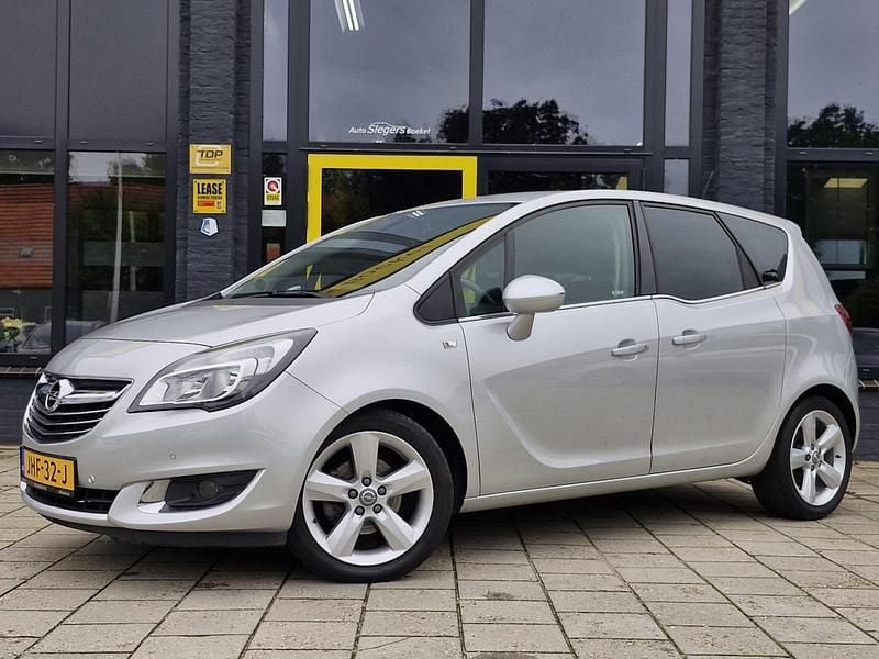 Grijs Gebruikt 2015 Opel Meriva MPV | € 12.450 (Eerlijke prijs) - Afbeelding 1/4
