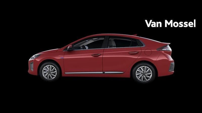 Rood Occasion 2021 Hyundai Ioniq Premium Hatchback | € 17.840 (Eerlijke prijs) - Afbeelding 1/4