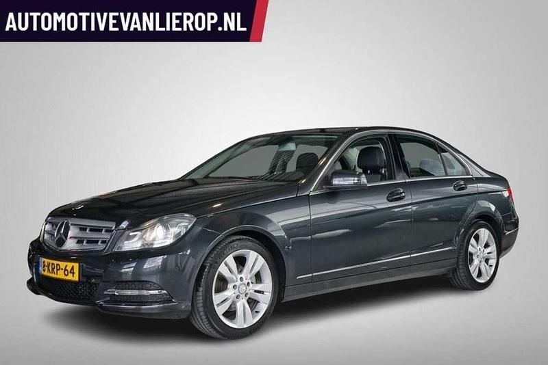 Grijs Gebruikt 2013 Mercedes C180 Ambition Sedan | € 9.995 (Goede deal) - Afbeelding 1/4