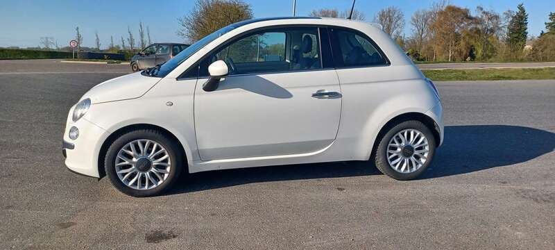 Wit Gebruikt 2014 Fiat 500 Lounge Hatchback | € 4.950 (Goede deal) - Afbeelding 1/4