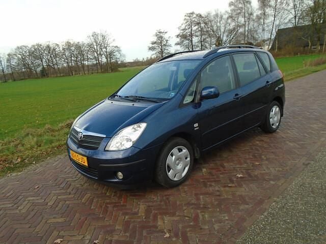 Blauw Gebruikt 2003 Toyota Corolla Verso Sol MPV | € 3.750 (Iets duurder) - Afbeelding 1/4