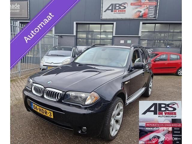 Zwart Occasion 2006 BMW X3 Executive SUV | € 3.999 (Super prijs) - Afbeelding 1/4