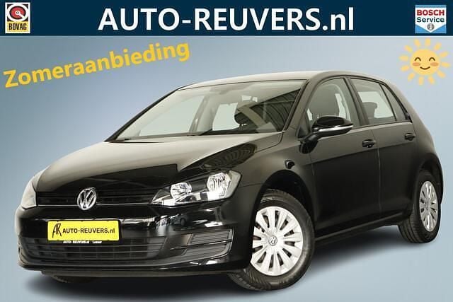 Zwart Gebruikt 2014 VW Golf VII Trendline Hatchback | € 9.900 (Goede deal) - Afbeelding 1/4