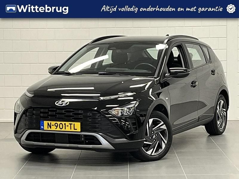 Zwart Gebruikt 2022 Hyundai Bayon Comfort SUV | € 18.425 (Eerlijke prijs) - Afbeelding 1/4
