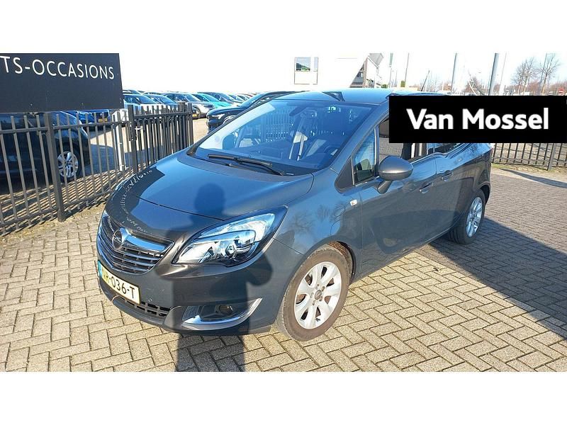 Grijs Gebruikt 2017 Opel Meriva MPV | € 10.840 (Eerlijke prijs) - Afbeelding 1/3