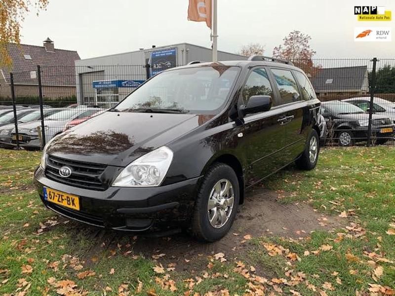 Zwart Gebruikt 2008 Kia Carnival EX MPV | € 5.499 - Afbeelding 1/4