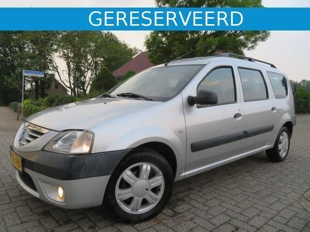 Grijs Gebruikt 2008 Dacia Logan Lauréate Sedan | € 1.595 (Eerlijke prijs) - Afbeelding 1/4