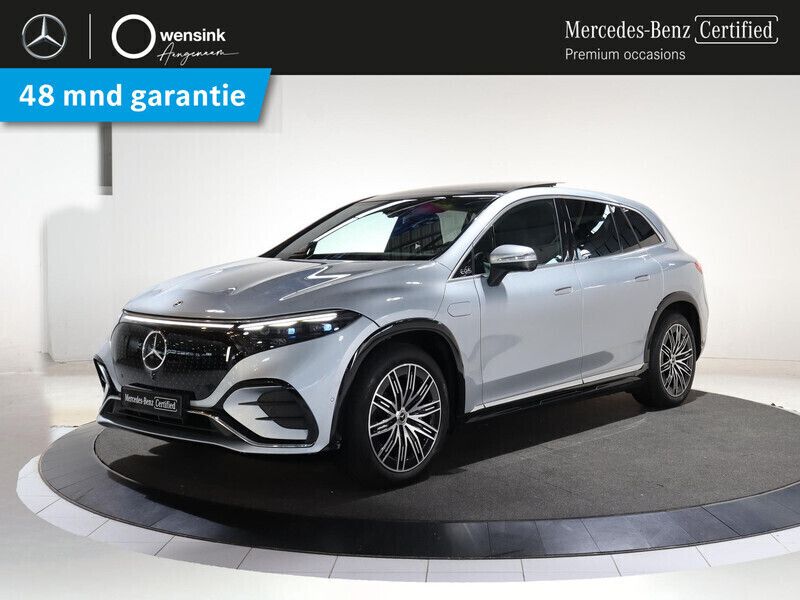 Hightechzilver metaalkleur Gebruikt 2024 Mercedes EQS450+ AMG Line Premium Plus SUV | € 93.850 - Afbeelding 1/4
