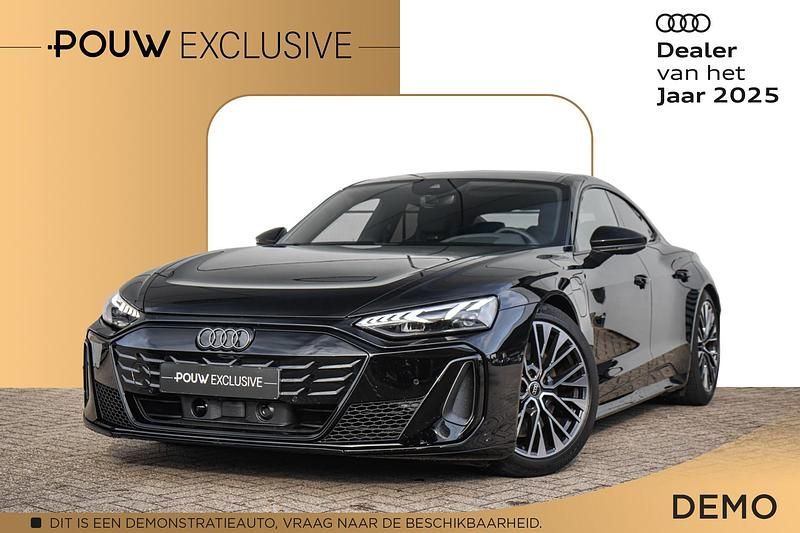 Zwart Gebruikt 2025 Audi e-tron GT quattro S-Line Sedan | € 119.900 - Afbeelding 1/4