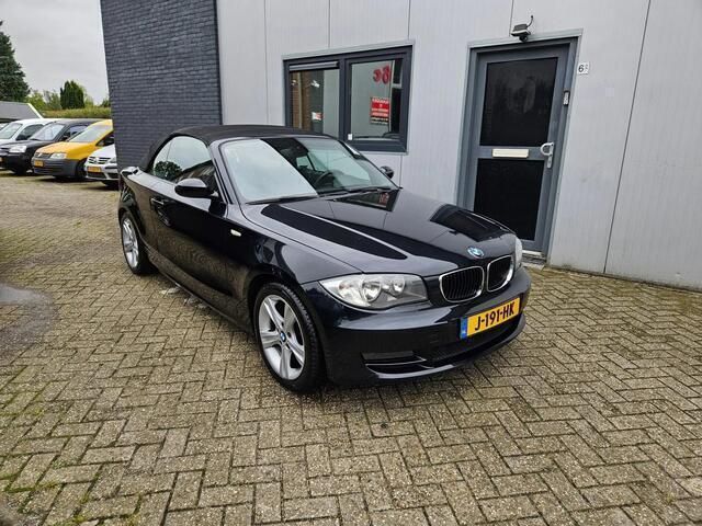 Occasion BMW 120 Cabriolet 170 PK (125 kW) 2008 Zwart Cabriolet
