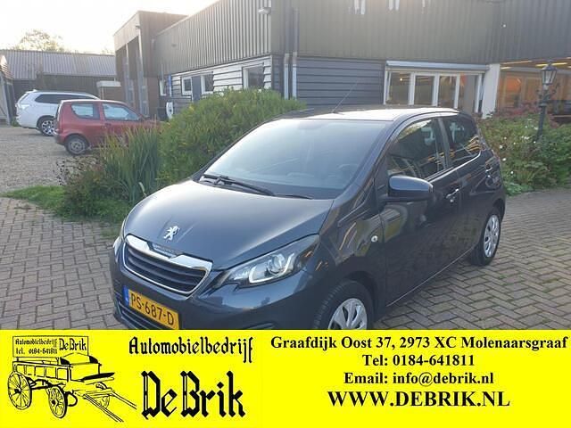 Grijs Gebruikt 2017 Peugeot 108 Active Hatchback | € 6.450 (Eerlijke prijs) - Afbeelding 1/4