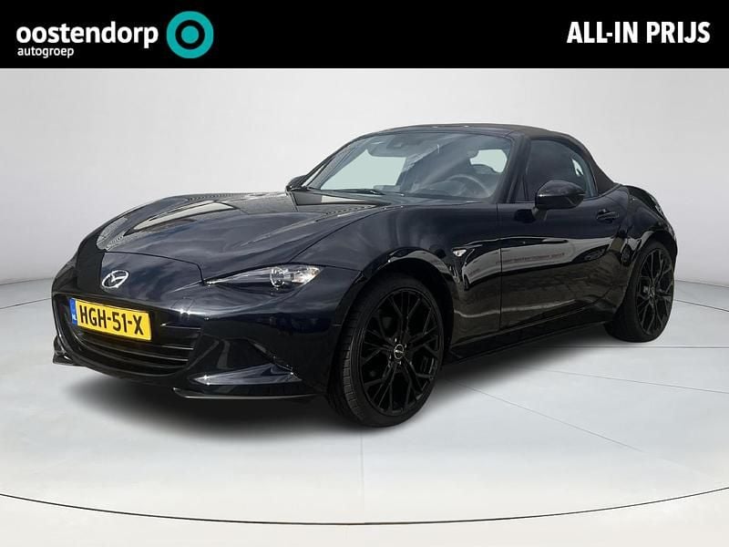 Zwart Nieuw 2025 Mazda MX5 Kazari Cabriolet | € 39.450 (Eerlijke prijs) - Afbeelding 1/4