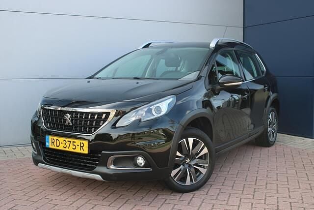 Zwart Gebruikt 2017 Peugeot 2008 Allure SUV | € 10.900 (Goede deal) - Afbeelding 1/4