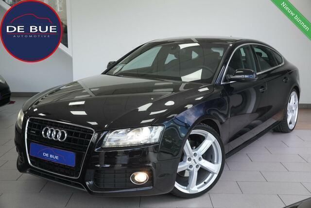 Zwart Gebruikt 2010 Audi A5 Sportback S-Line Hatchback | € 8.911 (Eerlijke prijs) - Afbeelding 1/3