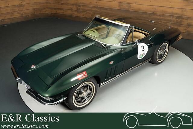 Groen Occasion 1965 Corvette Stingray Cabriolet | € 89.950 - Afbeelding 1/4
