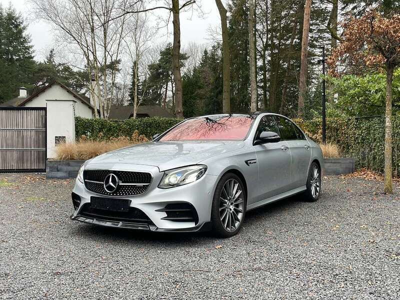 Grijs, metallic lak Gebruikt 2017 Mercedes E43 AMG Premium Plus Sedan | € 49.950 (Eerlijke prijs) - Afbeelding 1/4