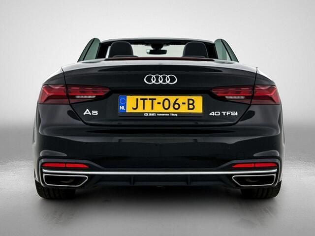 Occasion Audi A5 Cabriolet S-Line 204 PK (150 kW) 2021 Zwart Cabriolet