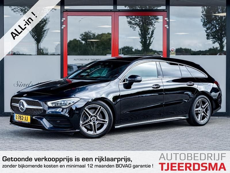 Zwart Gebruikt 2021 Mercedes CLA200 Shooting Brake AMG Stationwagen | € 29.950 (Eerlijke prijs) - Afbeelding 1/4