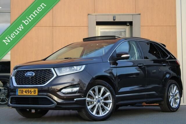 Grijs Gebruikt 2018 Ford Edge Vignale SUV | € 26.450 - Afbeelding 1/4