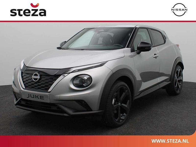 Silver (ky0g) Nieuw 2025 Nissan Juke Tekna SUV | € 36.390 (Iets duurder) - Afbeelding 1/4