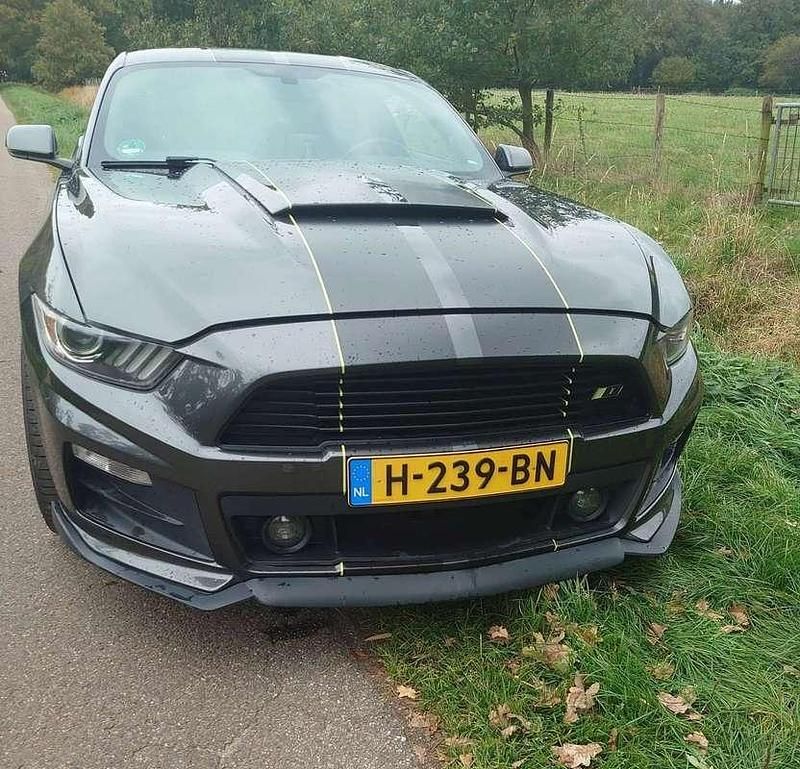Grijs Gebruikt 2016 Ford Mustang Coupé | € 24.499 (Super prijs) - Afbeelding 1/4