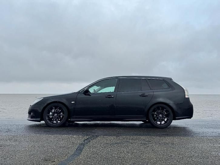 Occasion Saab 9-3 Aero 179 PK (131 kW) 2008 Zwart Stationwagen