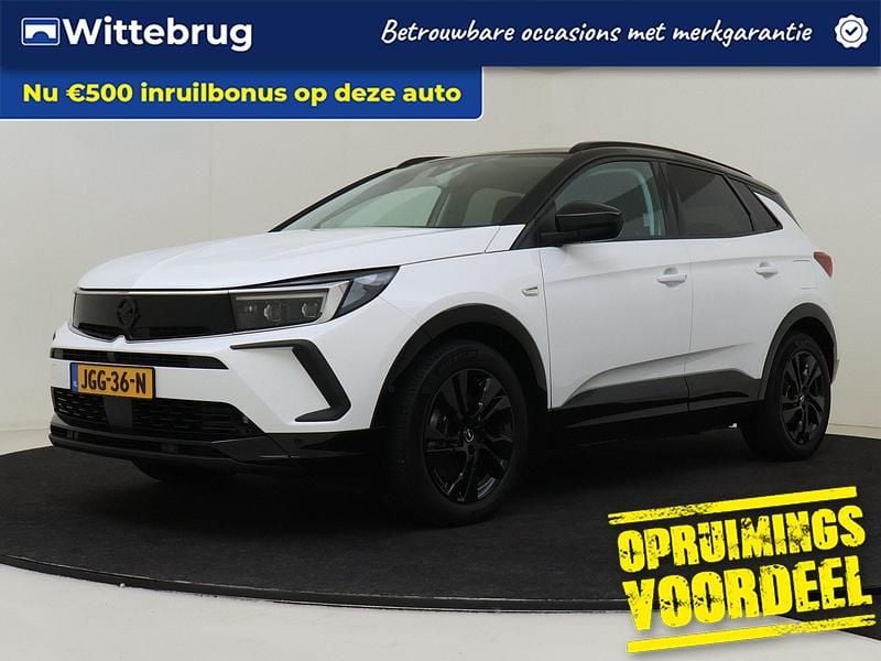 Wit Occasion 2022 Opel Grandland X GS Line SUV | € 27.725 (Eerlijke prijs) - Afbeelding 1/3