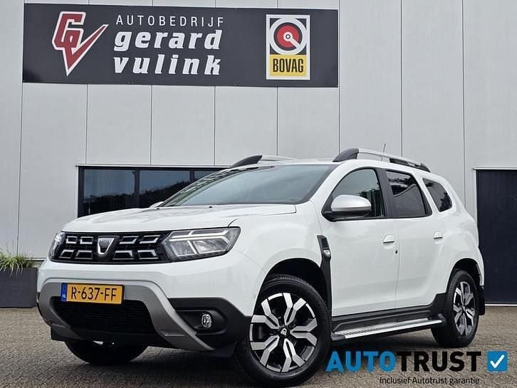 Wit Gebruikt 2022 Dacia Duster Prestige SUV | € 16.480 - Afbeelding 1/4