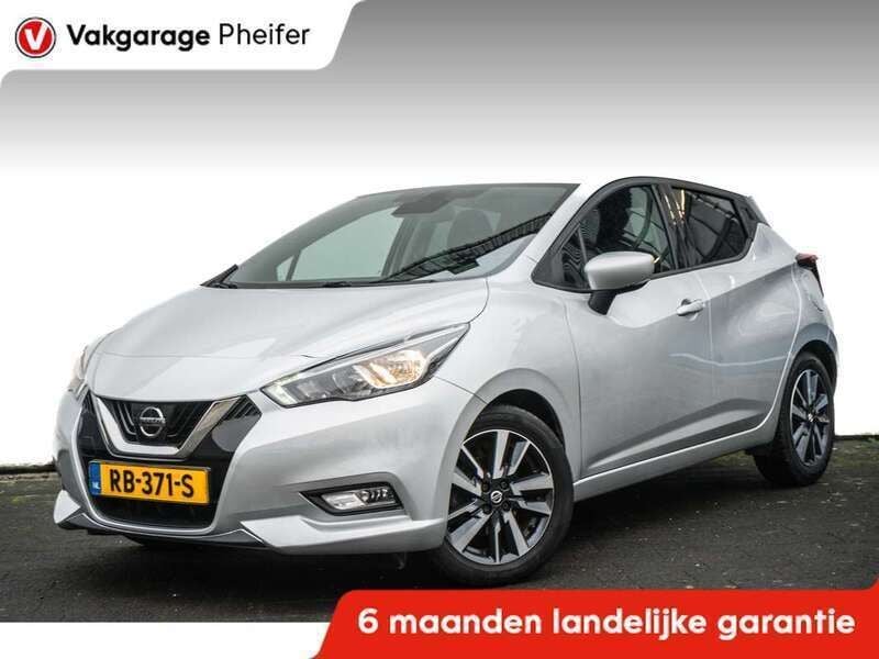 Grijs Gebruikt 2017 Nissan Micra N-Connecta Hatchback | € 9.440 (Eerlijke prijs) - Afbeelding 1/3