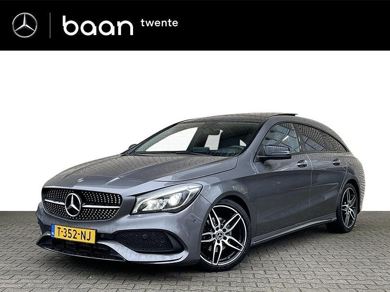 Grijs (metallic) Gebruikt 2019 Mercedes CLA180 Shooting Brake Business Stationwagen | € 19.900 (Eerlijke prijs) - Afbeelding 1/4