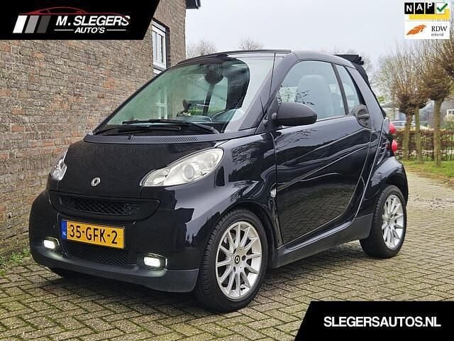 Zwart Occasion 2008 Smart ForTwo Cabrio Pure Cabriolet | € 2.750 (Eerlijke prijs) - Afbeelding 1/4