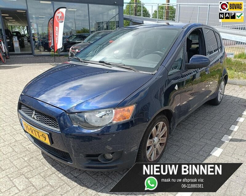 Blauw Gebruikt 2011 Mitsubishi Colt Edition Hatchback | € 3.495 (Eerlijke prijs) - Afbeelding 1/4