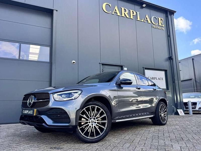 Occasion Mercedes GLC300e Premium Plus 211 PK (155 kW) 2020 Grijs Coupé