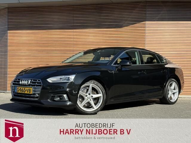 Zwart Gebruikt 2019 Audi A5 Sportback Sport Hatchback | € 23.750 (Super prijs) - Afbeelding 1/4
