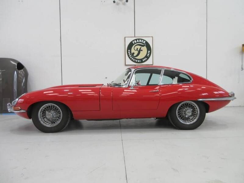 Occasion Jaguar E-Type 269 PK (197 kW) 1966 Roodcarmen red Coupé