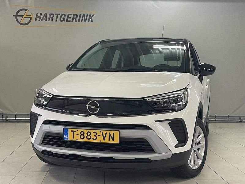 Wit Gebruikt 2022 Opel Crossland Elegance SUV | € 20.925 (Eerlijke prijs) - Afbeelding 1/3