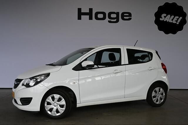 Wit, metallic lak Gebruikt 2016 Opel Karl Edition Hatchback | € 5.740 (Eerlijke prijs) - Afbeelding 1/4
