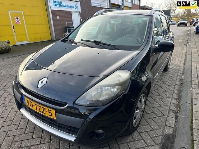 Zwart Occasion 2012 Renault Clio GrandTour Collection Stationwagen | € 1.500 (Super prijs) - Afbeelding 1/4