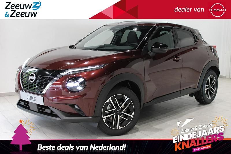 Bourgondy red Nieuw 2025 Nissan Juke N-Connecta SUV | € 34.115 (Eerlijke prijs) - Afbeelding 1/4