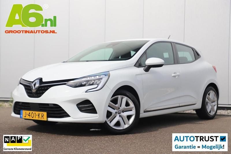 Wit Gebruikt 2020 Renault Clio V Zen Hatchback | € 10.900 (Eerlijke prijs) - Afbeelding 1/4