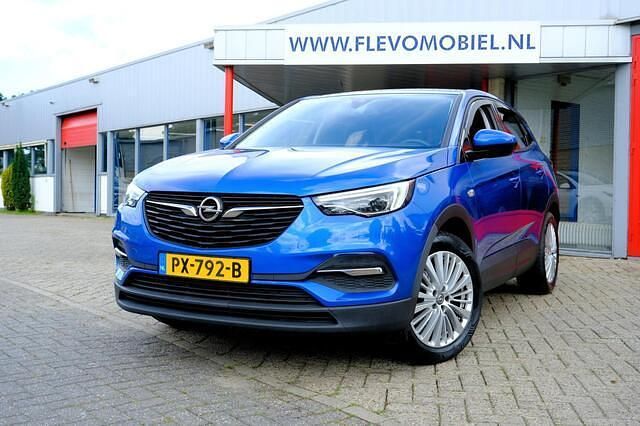 Blauw, metallic lak Gebruikt 2017 Opel Grandland X Edition SUV | € 14.450 (Duur) - Afbeelding 1/4