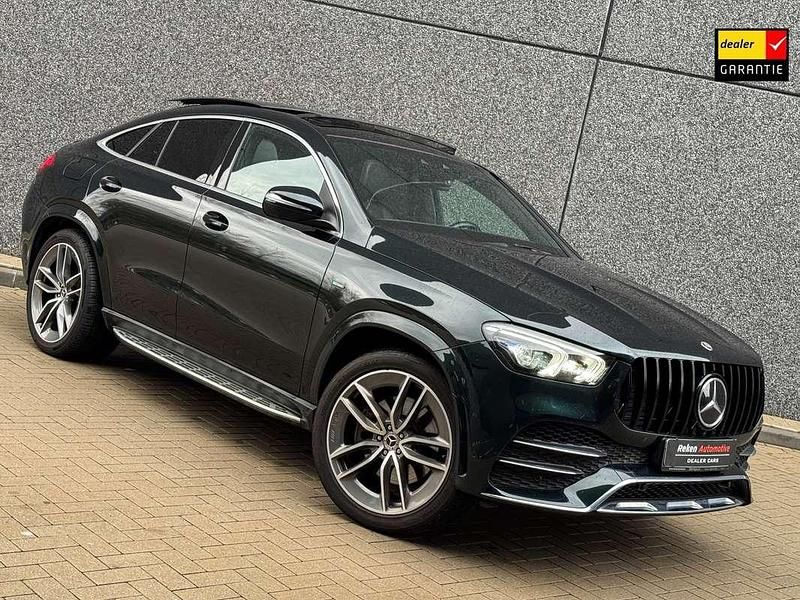 Groen (metallic) Occasion 2021 Mercedes GLE350 AMG Coupé | € 66.999 (Eerlijke prijs) - Afbeelding 1/4