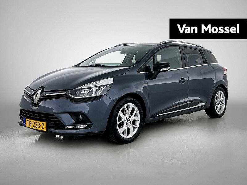 Grijs Gebruikt 2018 Renault Clio GrandTour LIMITED Stationwagen | € 9.640 (Eerlijke prijs) - Afbeelding 1/4