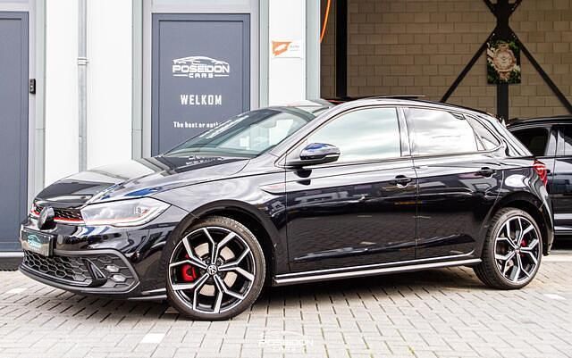 Zwart Occasion 2022 VW Polo GTI Hatchback | € 27.950 (Iets duurder) - Afbeelding 1/4