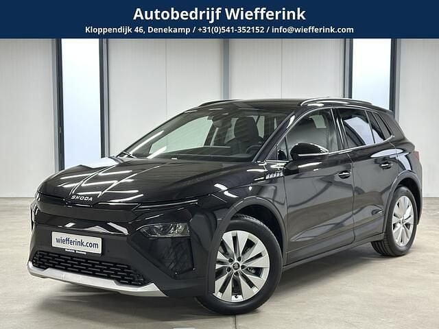 Zwart Nieuw 2025 Skoda Elroq Business Line SUV | € 38.450 (Goede deal) - Afbeelding 1/4