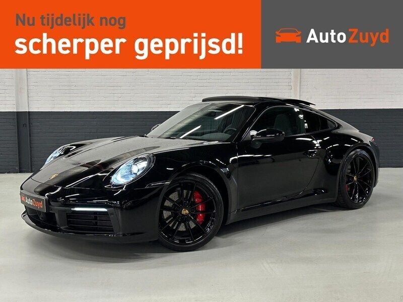 Zwart Gebruikt 2020 Porsche 911 Carrera 4S Coupé | € 144.992 (Eerlijke prijs) - Afbeelding 1/4