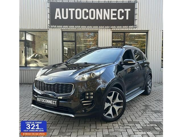 Zwart Gebruikt 2016 Kia Sportage GT-Line SUV | € 19.850 (Eerlijke prijs) - Afbeelding 1/4