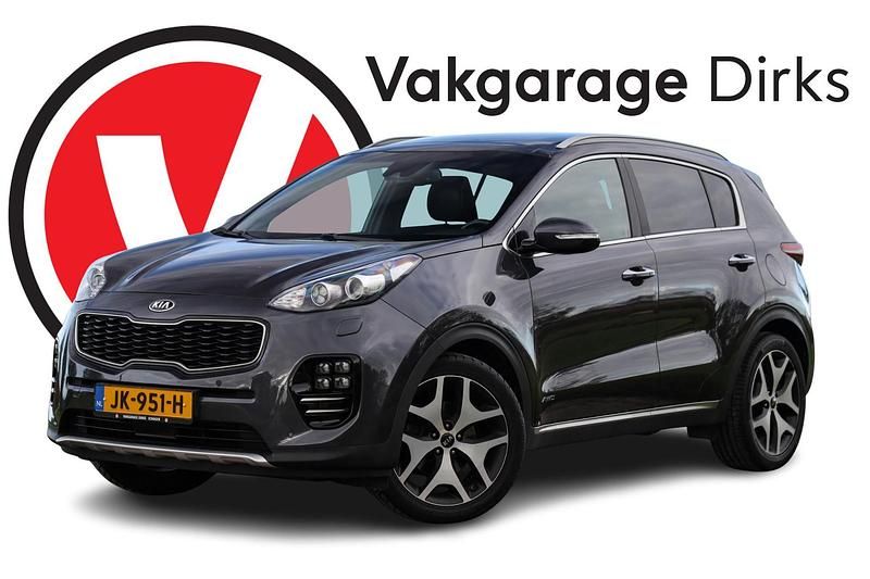 Grijs Gebruikt 2016 Kia Sportage GT-Line SUV | € 18.889 (Eerlijke prijs) - Afbeelding 1/3