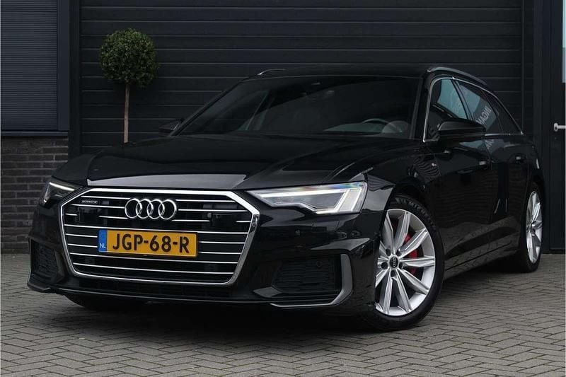 Zwart Gebruikt 2021 Audi A6 Competition Stationwagen | € 38.995 (Super prijs) - Afbeelding 1/4