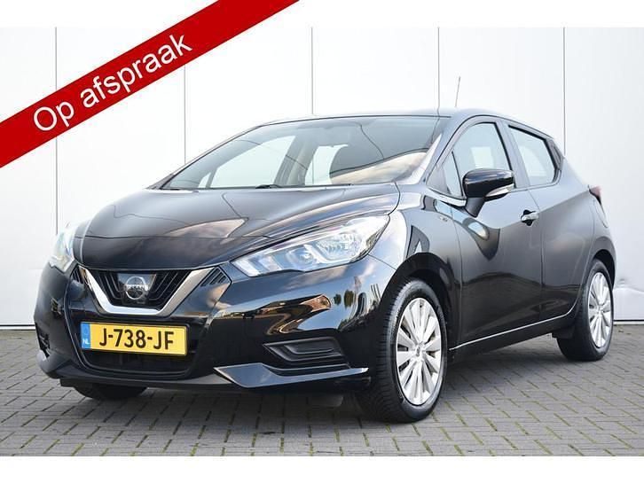 Zwart Occasion 2020 Nissan Micra Acenta Hatchback | € 11.950 (Eerlijke prijs) - Afbeelding 1/4